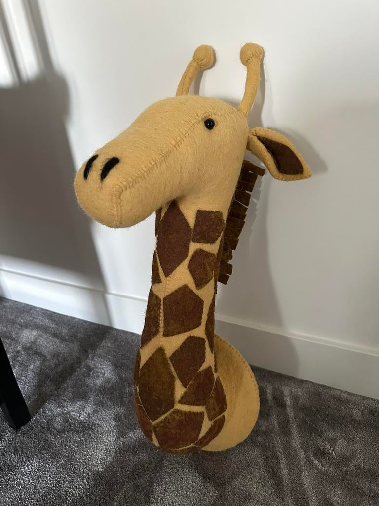 Dierenkop Giraffe Fiona Walker (grote variant), Ophalen of Verzenden, Zo goed als nieuw, Wanddecoratie