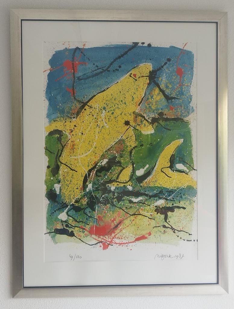 Nic Jonk - Pacific (1987) - Genummerd en Gesigneerd, Ophalen