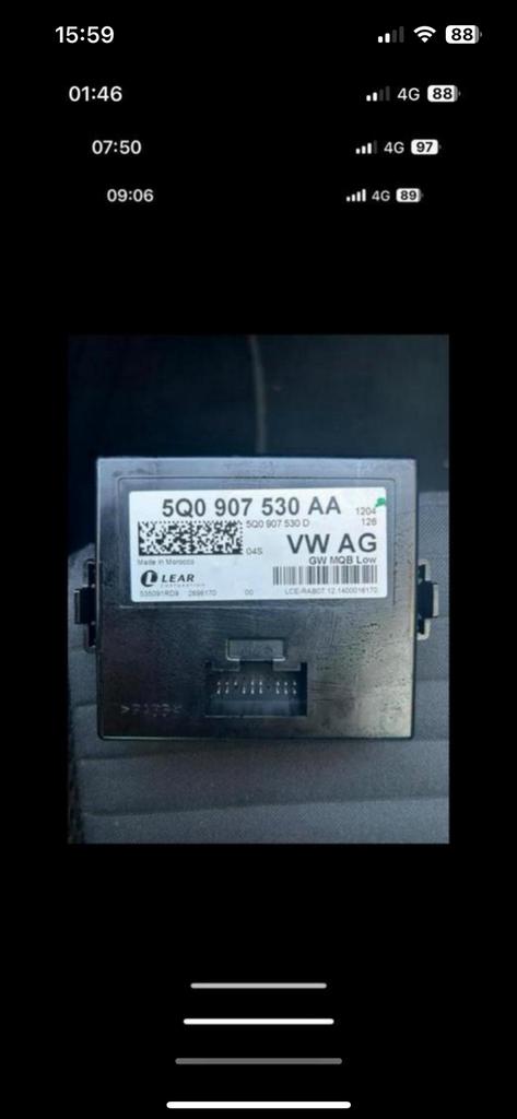Vw ag stuur gateway modulle gw MQB Low 5Q0907530AA, Ophalen of Verzenden, Gebruikt, Overige automerken