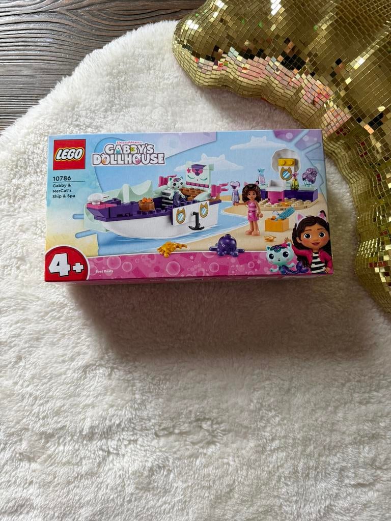 Lego 10786, Gabby & MerCat’s Ship & Spa., Ophalen of Verzenden, Nieuw, Complete set, Lego