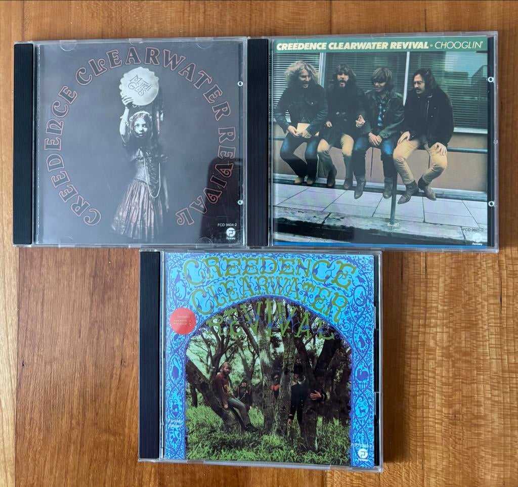 4 Creedence Clearwater Revival cd's, Ophalen of Verzenden, Zo goed als nieuw