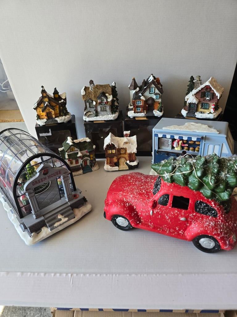 Kersthuisjes, greenhouse, foodtruck, Diversen, Kerst, Ophalen