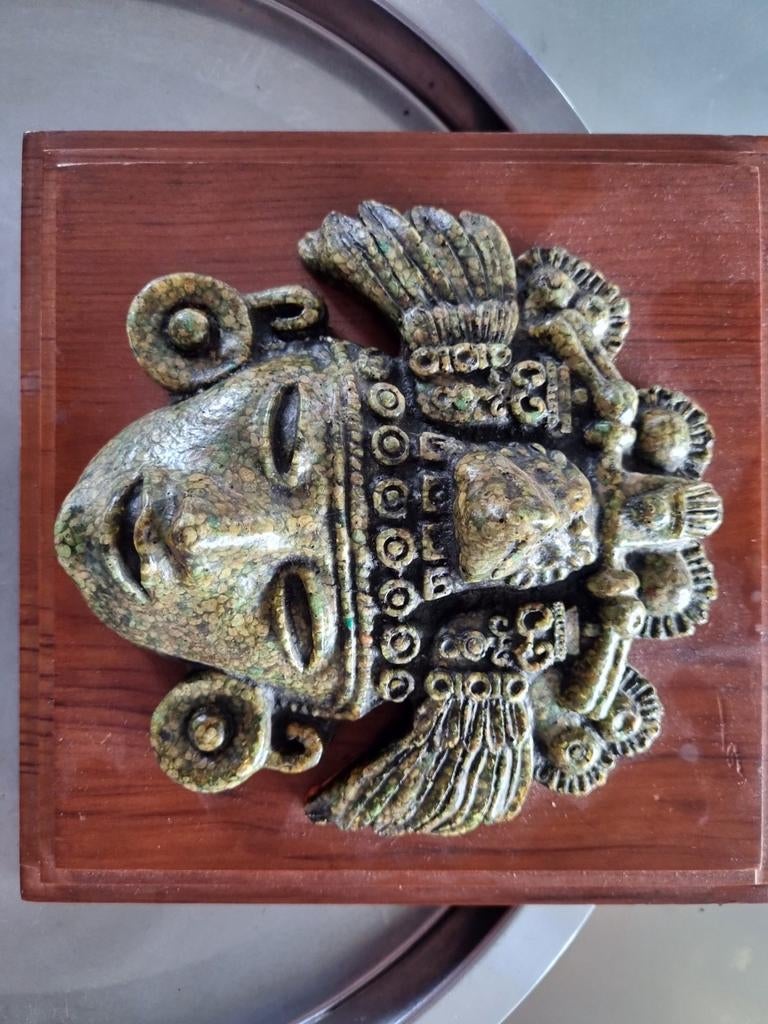 Mexicaans handgemaakt masker met certificaat, Ophalen