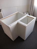 Hoekkast keuken ikea, Ophalen, Wit, 50 tot 100 cm, Zo goed als nieuw