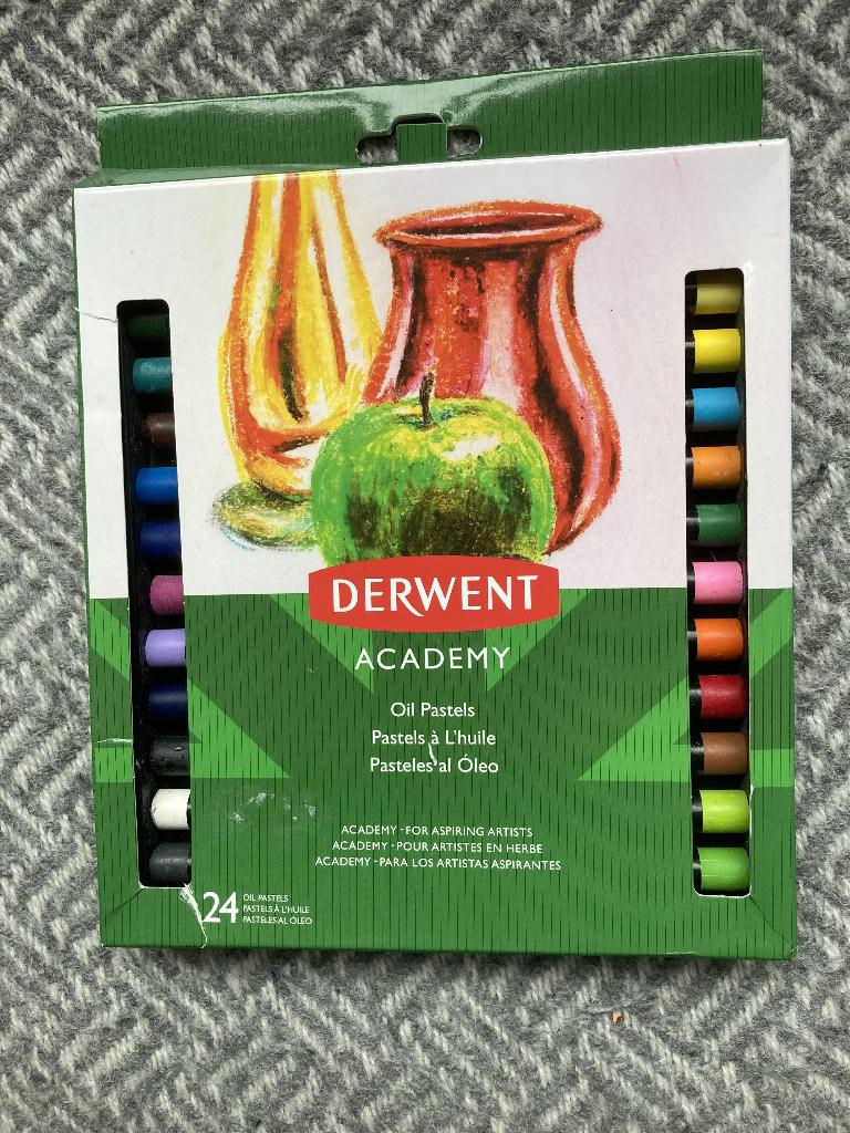 Derwent Academy olie pastels (nieuw, doos licht beschadigd), Ophalen of Verzenden, Nieuw, Overige typen