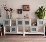 Te koop grenen dressoir, Ophalen, 100 tot 150 cm, Grenenhout, 25 tot 50 cm