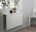 Wit klaptafeltje voor aan de muur, Overige materialen, 50 tot 100 cm, Nieuw, Ophalen of Verzenden