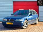 BMW 3-Serie E46 2.2I Touring Edition/Autom/Trekh./Navi/LEDER, Auto's, BMW, Achterwielaandrijving, Zwart, Blauw, 170 pk