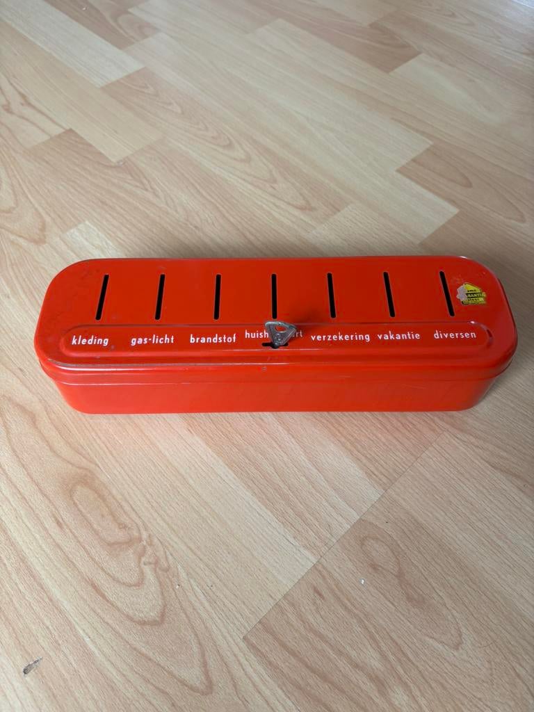 Brabantia huishoudspaarpot, Verzamelen, Ophalen of Verzenden, Zo goed als nieuw, Metaal of Blik, Overige thema's