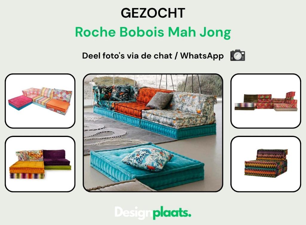 GEZOCHT: Roche Bobois Mah Jong — Direct Inkoop