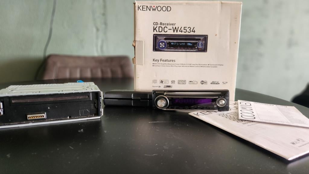 Kenwood KDC-W4534 Autoradio CD-Receiver Nieuw in Doos 200W, Auto diversen, Ophalen, Nieuw