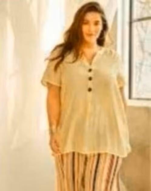 NIEUW pracht gele tuniek merk Yesta maat 46, Verzenden, Blouse of Tuniek, Geel, Nieuw