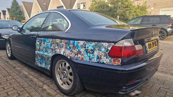 BMW 3-Serie 2.2 CI 320 Coupe 2002 Blauw Natural RatRood XD, Auto's, BMW, Particulier, 3-Serie, ABS, Airbags, Airconditioning, Alarm