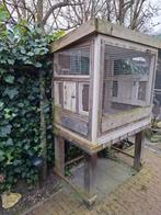 Volière op Tafel, Ophalen, Gebruikt, Hout, Volière
