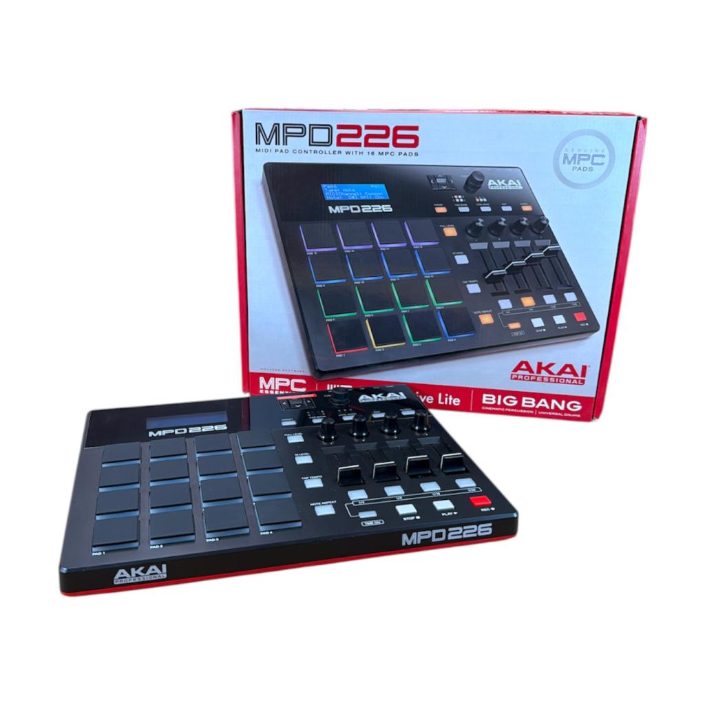 Akai Professional MPD226 USB MIDI | Nette Staat, Akai, Zo goed als nieuw, Support@akai.com, Akai Professional
200 Scenic View Drive
Suite 201
Cumberland, RI 02864
United States