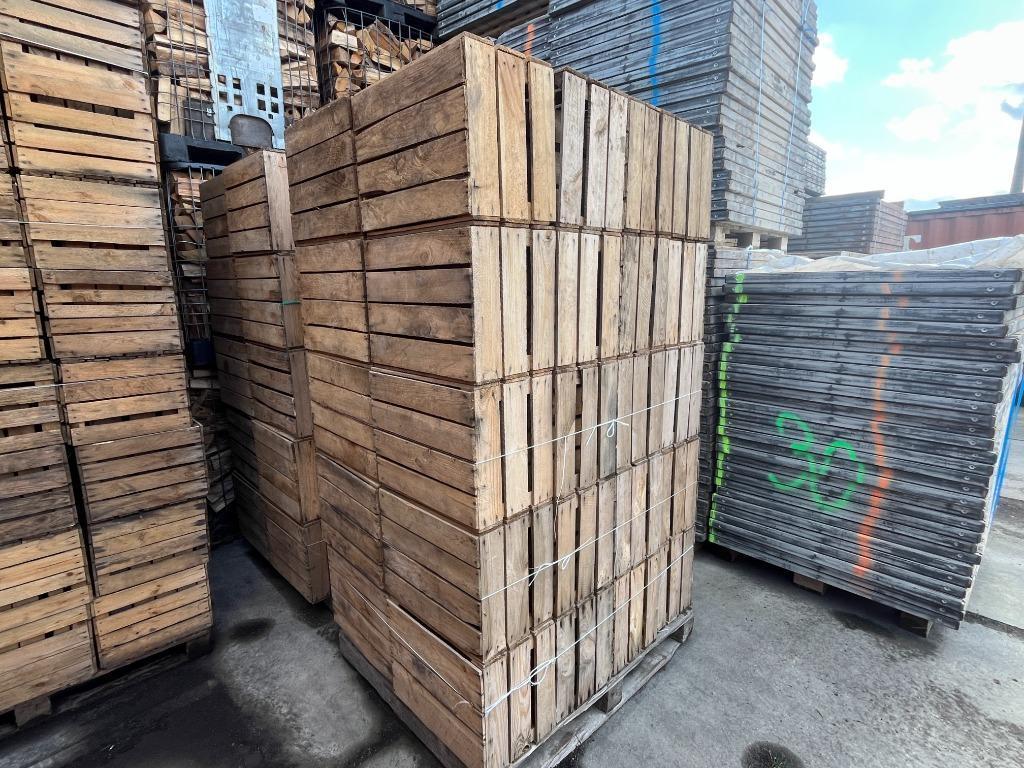 3-lats stevige fruitkisten - appelkisten  30 x 40 x 50