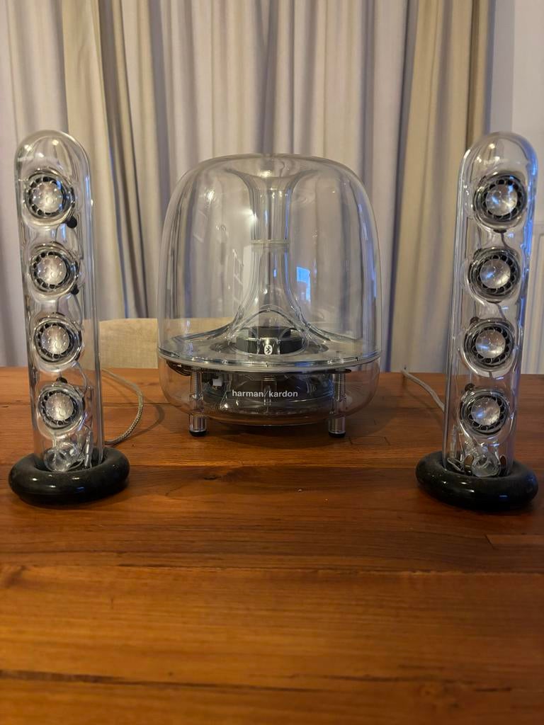 Harman Kardon SoundSticks III - Uitstekende Staat, Overige merken, Ophalen of Verzenden, Zo goed als nieuw, Complete surroundset