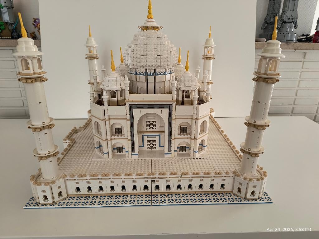 LEGO Creator 10189 (10256) Taj Mahal 100% compleet, Lego, Ophalen of Verzenden, Zo goed als nieuw, Complete set