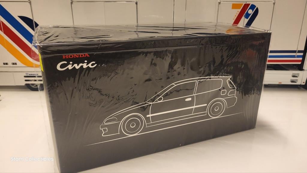LCD Honda Civic EG6 Red, Hobby en Vrije tijd, Modelauto's | 1:18, Overige merken, Auto, Ophalen of Verzenden, Zo goed als nieuw