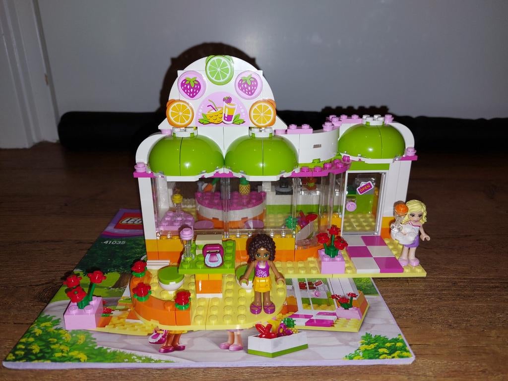 Lego Friends 41035 Heartlake Juice Bar compleet, Compleet, Lego, Friends, Ophalen of Verzenden