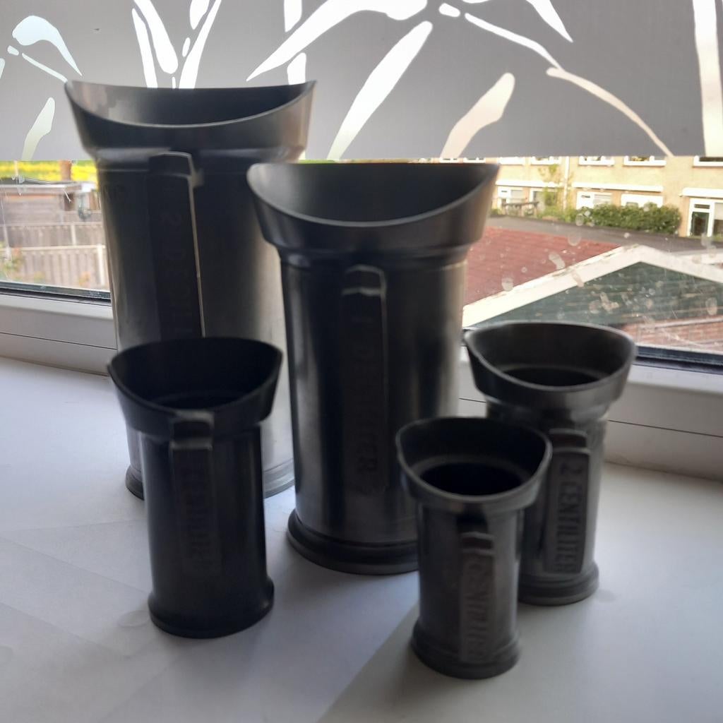 5 maat bekkers, Verzenden