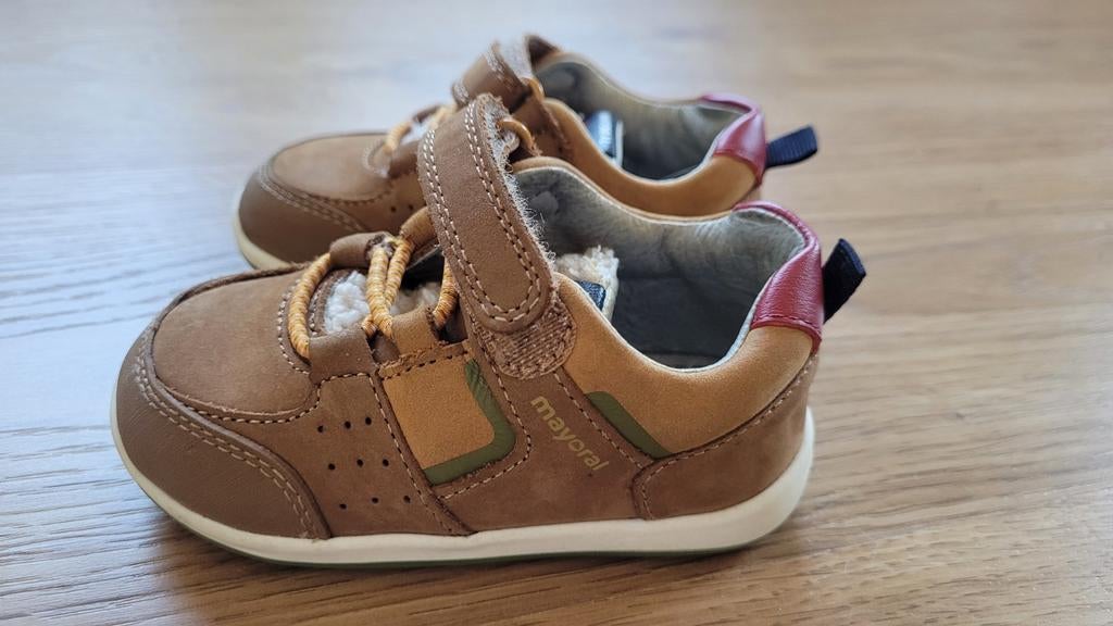 Mayoral babyschoenen maat 20 - ideaal voor lente/herfst, Kinderen en Baby's, Babykleding | Schoentjes en Sokjes, Gebruikt, Jongetje of Meisje