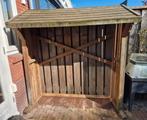 Houthok met waterdicht dak en open achterkant, Tuin en Terras, Bergingen en Tuinkasten, Ophalen, Gebruikt, Hout, Overige typen
