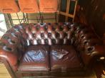 Originele Chesterfield in zeer goede staat, Huis en Inrichting, Banken | Bankstellen, Ophalen, Gebruikt, 150 tot 200 cm, Tweepersoons