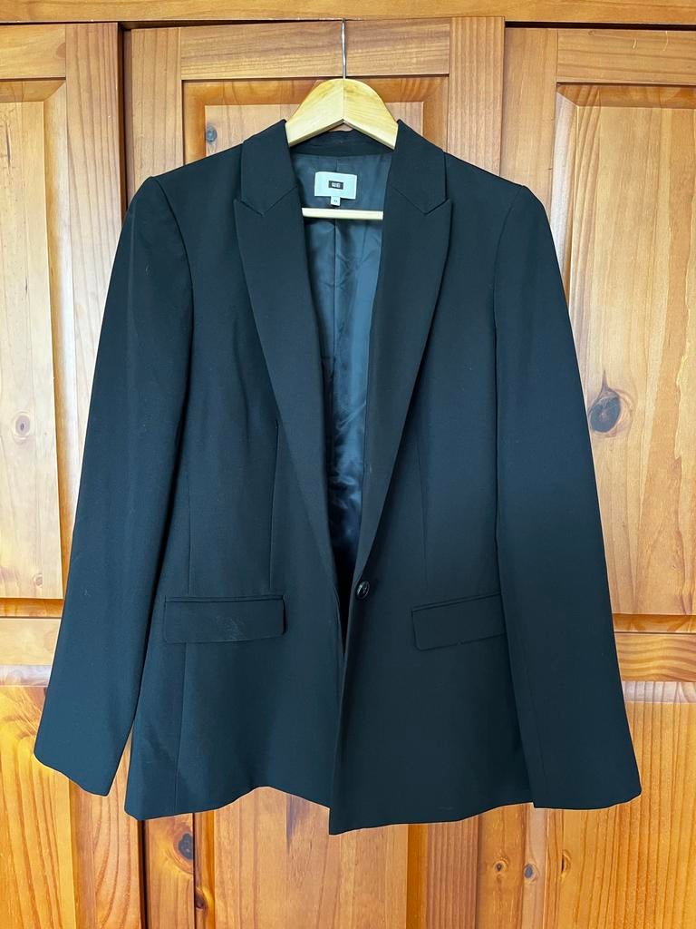 Zwart pak van WE, maat 44, Kleding | Dames, Jasjes, Kostuums en Pakken, Nieuw, Kostuum of Pak, Maat 42/44 (L), Zwart, Ophalen of Verzenden