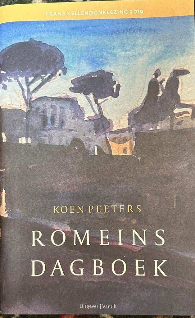 Romeins dagboek - Koen Peeters GESIGNEERD, Ophalen of Verzenden, Zo goed als nieuw
