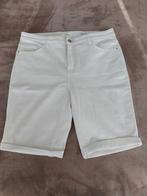 Witte spijker bermuda maat 42, Kort, Wit, Maat 42/44 (L), Ophalen of Verzenden