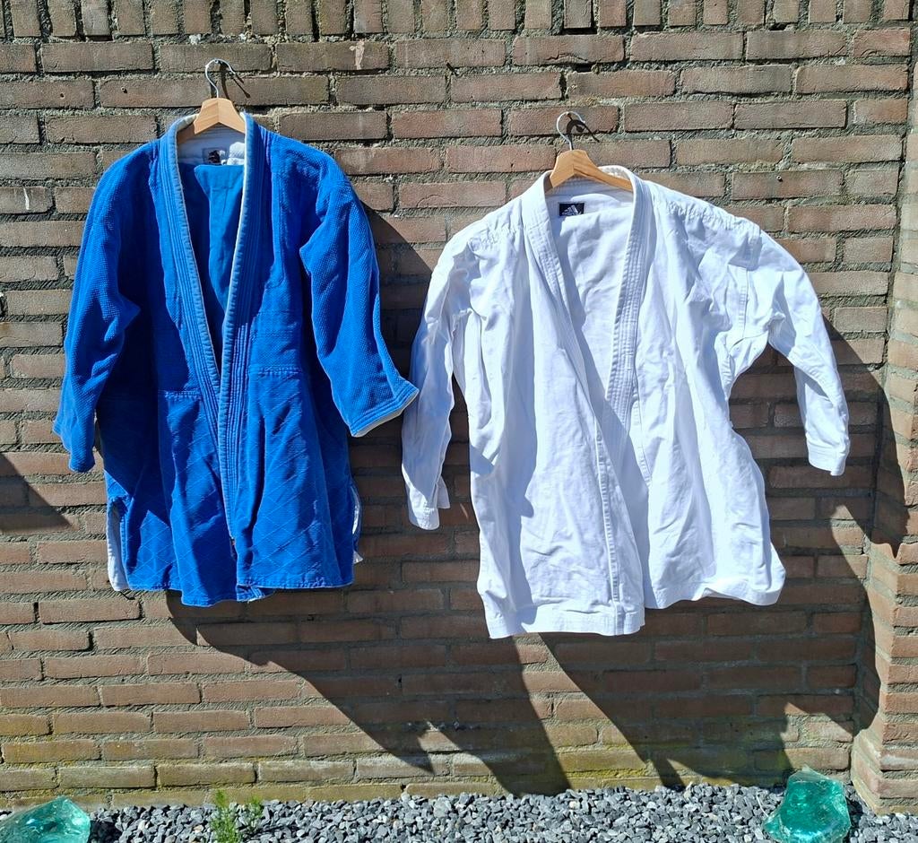 Judo en karate pak., Maat XS of kleiner, Ophalen of Verzenden, Gebruikt, Judo