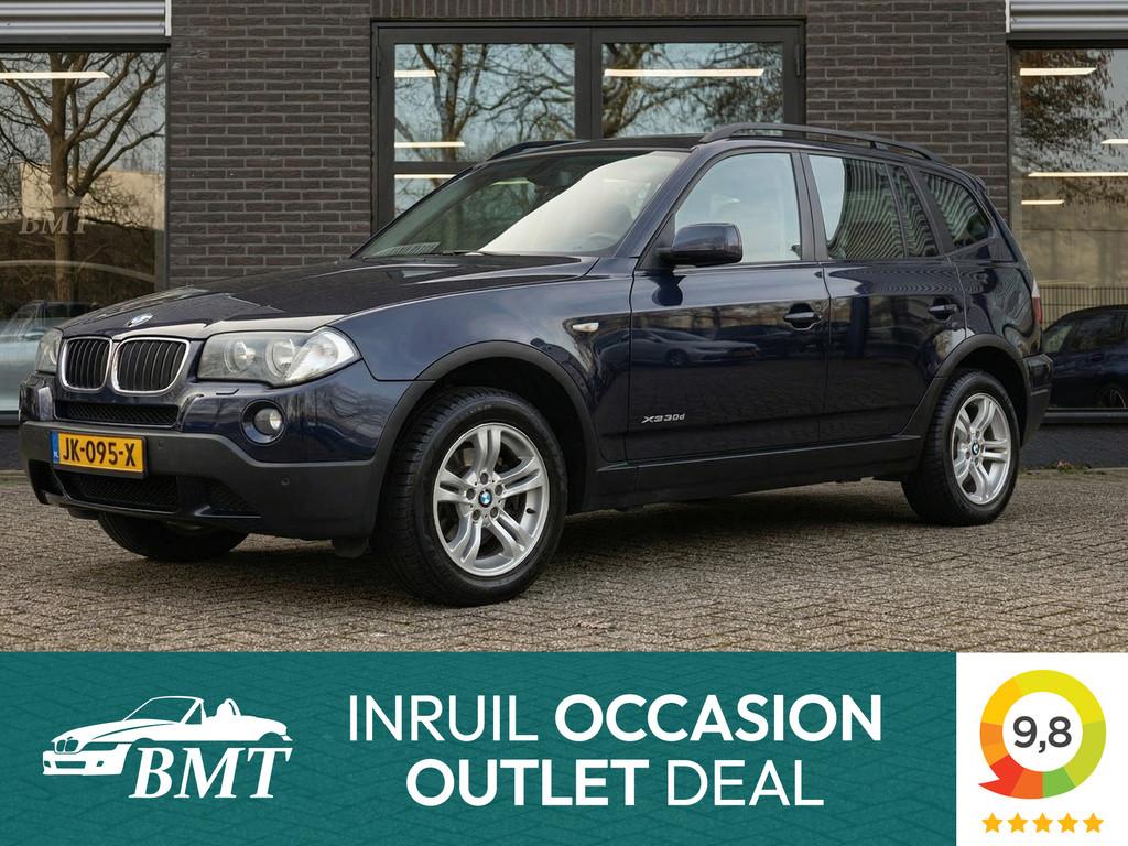 BMW X3 E83 2.0d High Executive / Pano / Deal! (bj 2010), Auto's, Automaat, 15 km/l, 2000 kg, Blauw