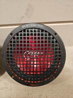 2x subwoofer 200W + luidsprekerkabels / car audio set, Ophalen, Gebruikt