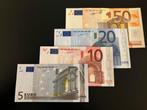 Mooie set eurobiljetten Nederland (P), Postzegels en Munten, Bankbiljetten | Nederland, Ophalen of Verzenden, 10 gulden