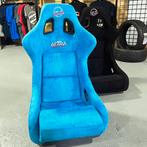 NRG Prisma Ultra Alcantara Blauw Kuipstoel Sportstoel, Ophalen of Verzenden