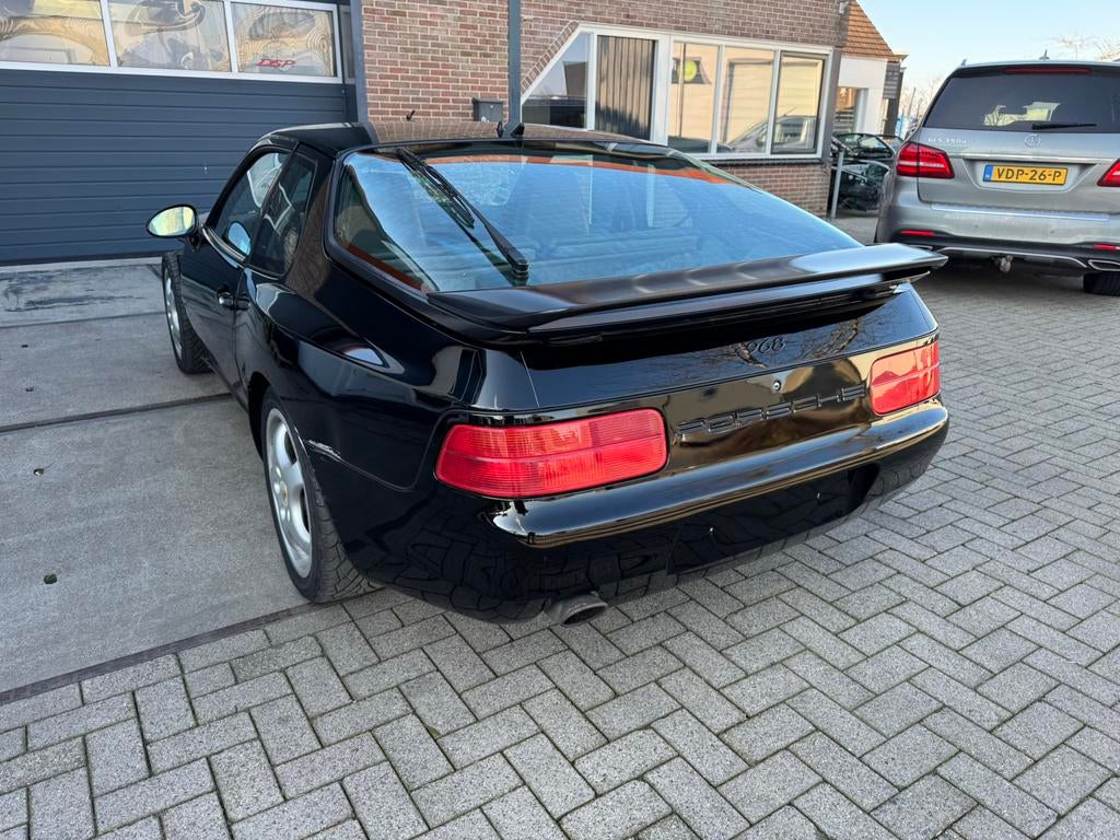 Porsche 968 coupe 1994 schade, Auto diversen, Schadeauto's, Benzine, Zwart, Ophalen