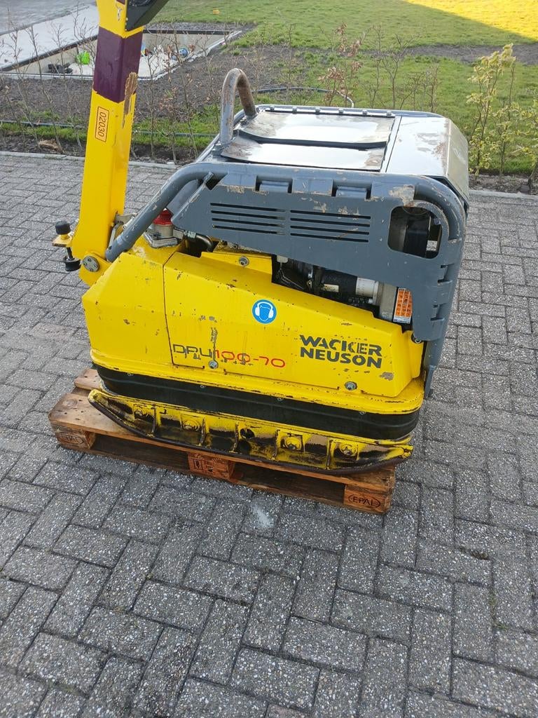 Wacker Neuson DPU 100/70 Trilplaat - Krachtig en Betrouwbaar, Ophalen of Verzenden