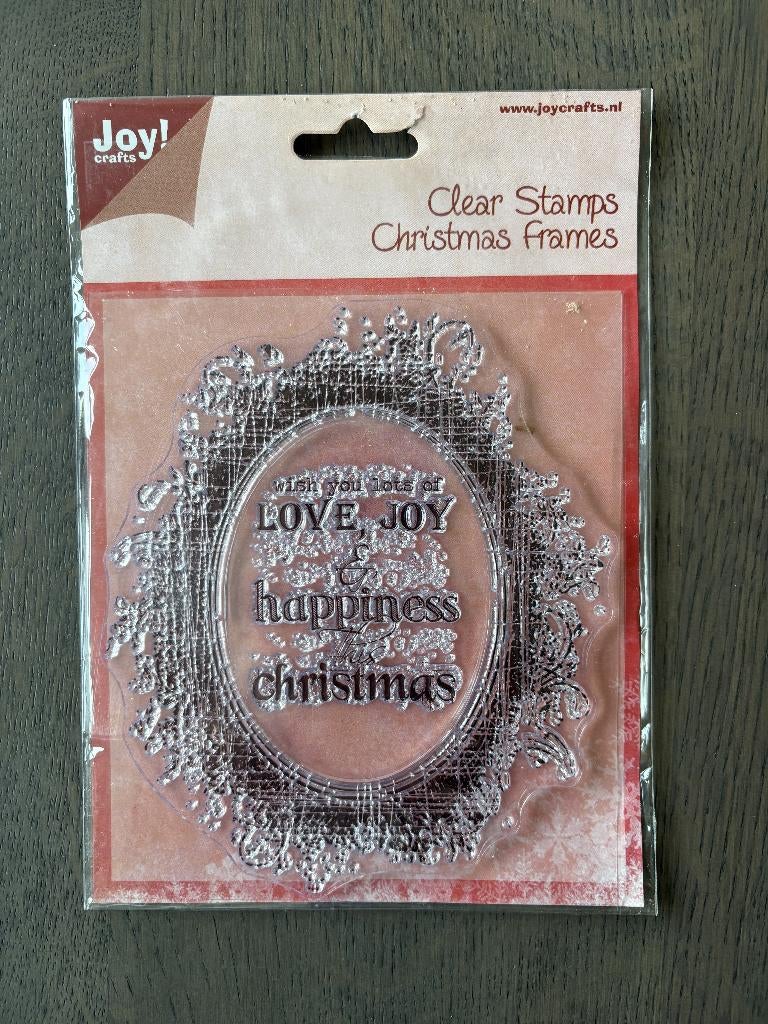 Joy! crafts Clearstamp 6410/0115 Christmas frames (14a), Hobby en Vrije tijd, Stempelen, Ophalen of Verzenden, Nieuw, Clearstamp