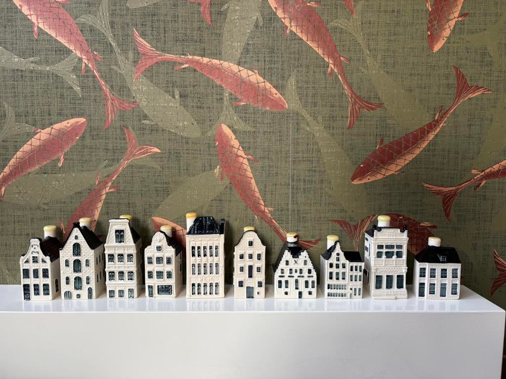 KLM huisjes nr 13, 54, 61, 72, 75, 79, 87, 88, 103 en 106, Verzamelen, KLM Huisjes, Ophalen of Verzenden, Nieuw, 61 t/m 80, Gevuld