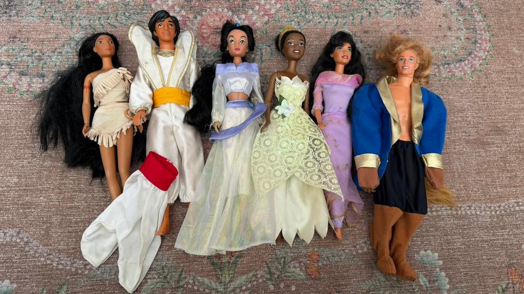 Vintage Barbies Mattel Disney, Ophalen of Verzenden, Pop