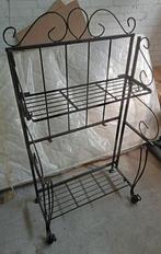 Gietijzeren etagiere, Ophalen, Gebruikt