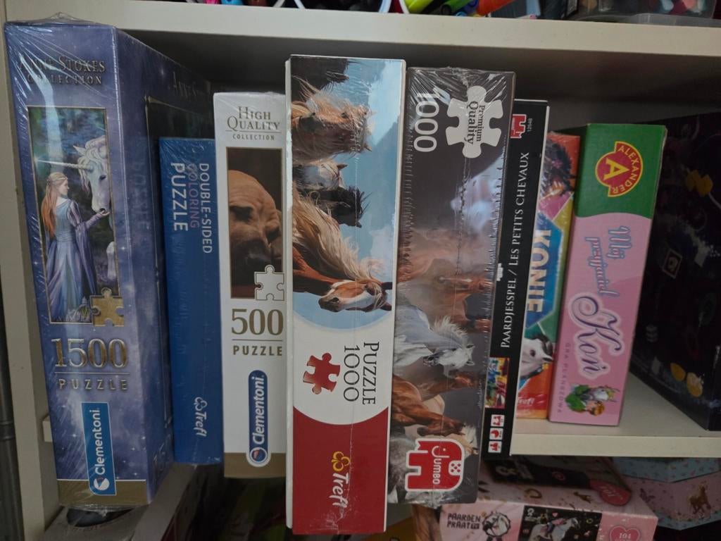 Diverse legpuzzels: 500, 1000 en 1500 stukjes, Ophalen of Verzenden, Meer dan 1500 stukjes, Zo goed als nieuw, Legpuzzel