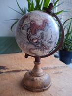 Globe Wereldbol op Houten Voet - 25cm, Ophalen of Verzenden, Zo goed als nieuw