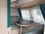 Eriba Touring 542 Harbour Blue Luifel fietsendrager, Caravans en Kamperen, Overige typen, Schokbreker, 4 tot 5 meter, Eriba