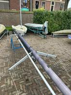 Zeilmast met zeilen en toebehoren, Watersport en Boten, Zeilen en Zeiltoebehoren, Ophalen, 6 meter of meer, Gebruikt, 15 tot 30 m²