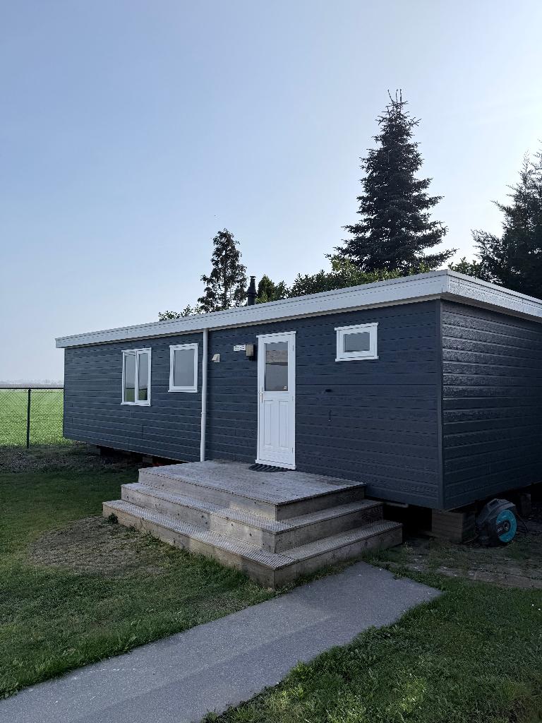 Stacaravan / Chalet te koop (zonder standplaats), Caravans en Kamperen, Stacaravans, Tot en met 4