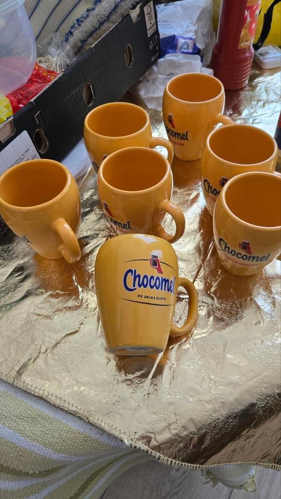 Chocomel mokken 7 stuks zgan, Ophalen of Verzenden