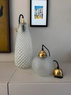 Twee glazen lampen van Sissy Boy, Ophalen, Gebruikt, Glas, Minder dan 50 cm