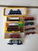 Minitrix / Fleischmann N spoor modeltrein, Gelijkstroom, Fleischmann, Wagon, Ophalen of Verzenden